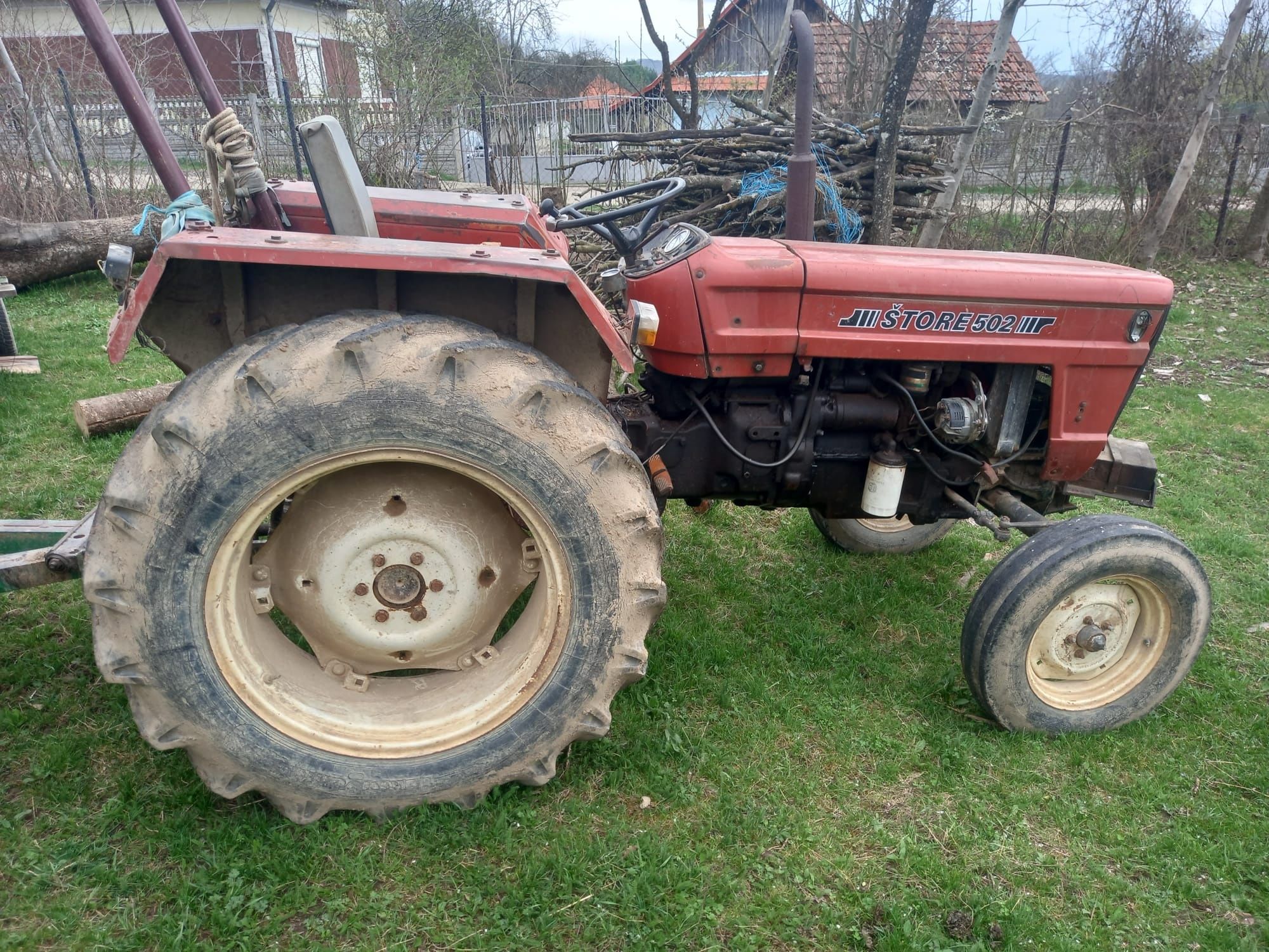 Vand tractor fiat Stroe 502 in 3 pistoane