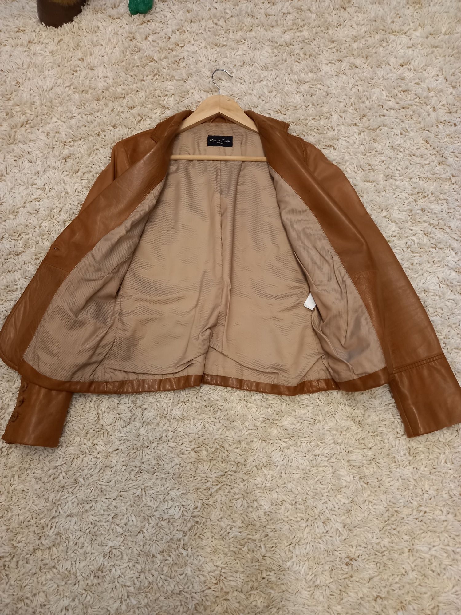 Geaca de piele Massimo dutti dama