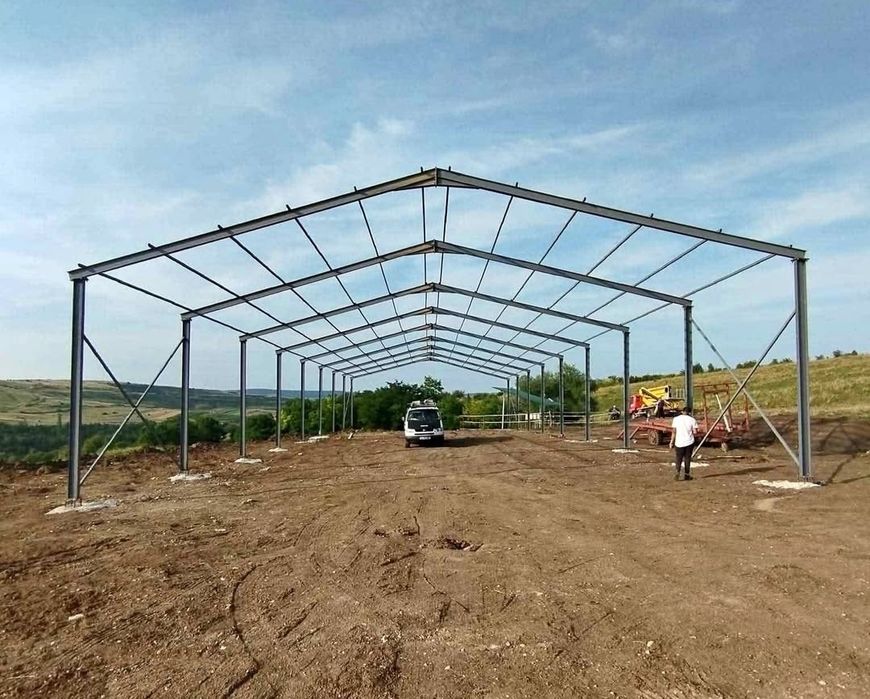 Vand structura metalica 10x32x4h Accept variante cu auto