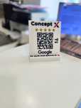 Stand recenzii Google cu QR și NFC – atrage mai multe review-uri
