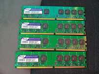 2 бр Рам памет Аdata 1Gb DDR2 800Mhz  1ГБ ДДР2 настолен компютър