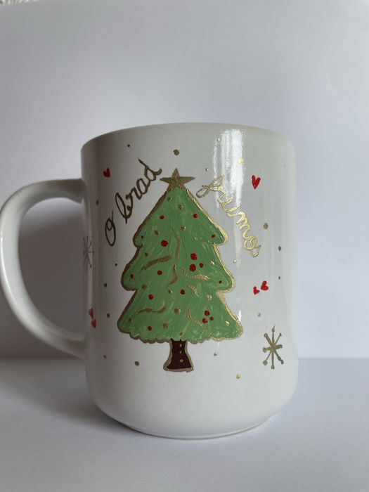 Cană pictată de mine