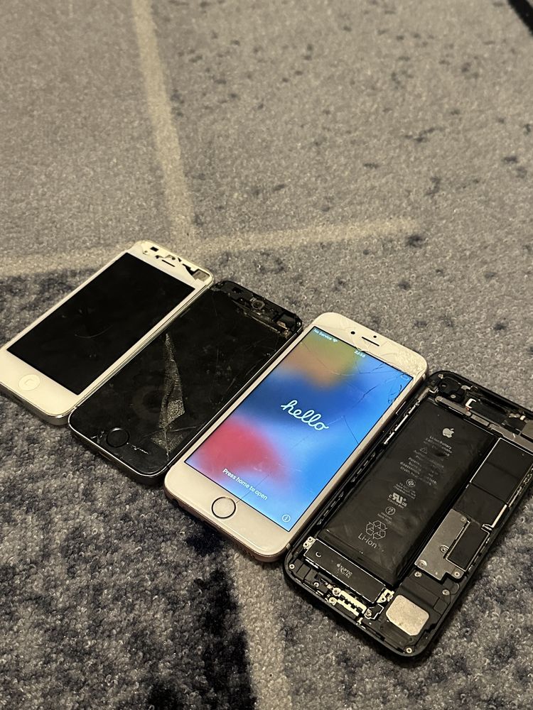 Лот айфони 5 ,5s, 6s, 7 за части