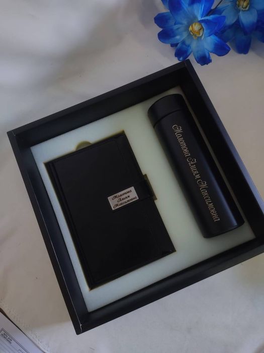 Подарочный наборы с логотипами!Брендирование термосов!Оптом!