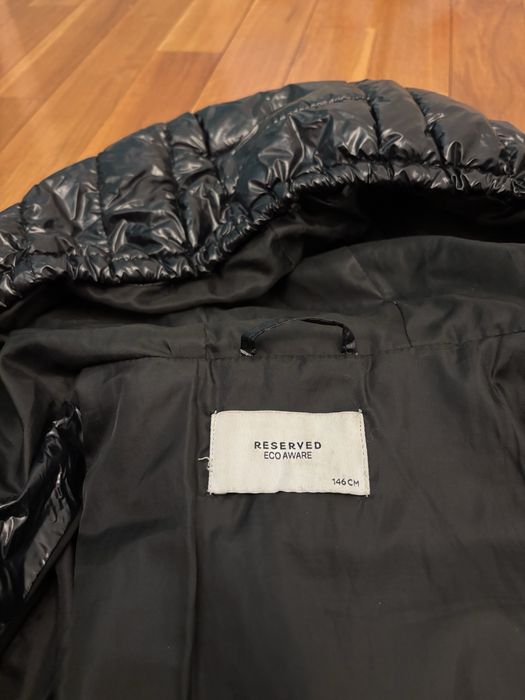 Jacheta fetita 146 cm Reserved, neagra