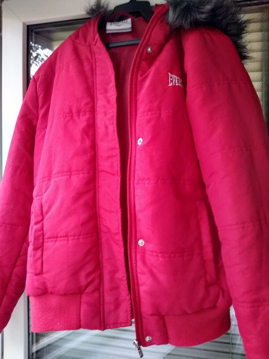 Geaca dama mărime 38-40, geaca iarna cu guler blana