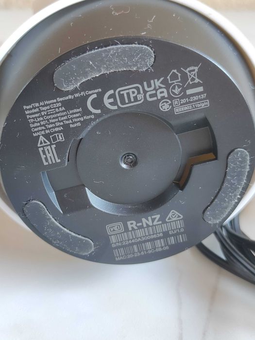 Camera de supraveghere Smart TP-Link Tapo C220 360 grade, 2K 4MP QHD