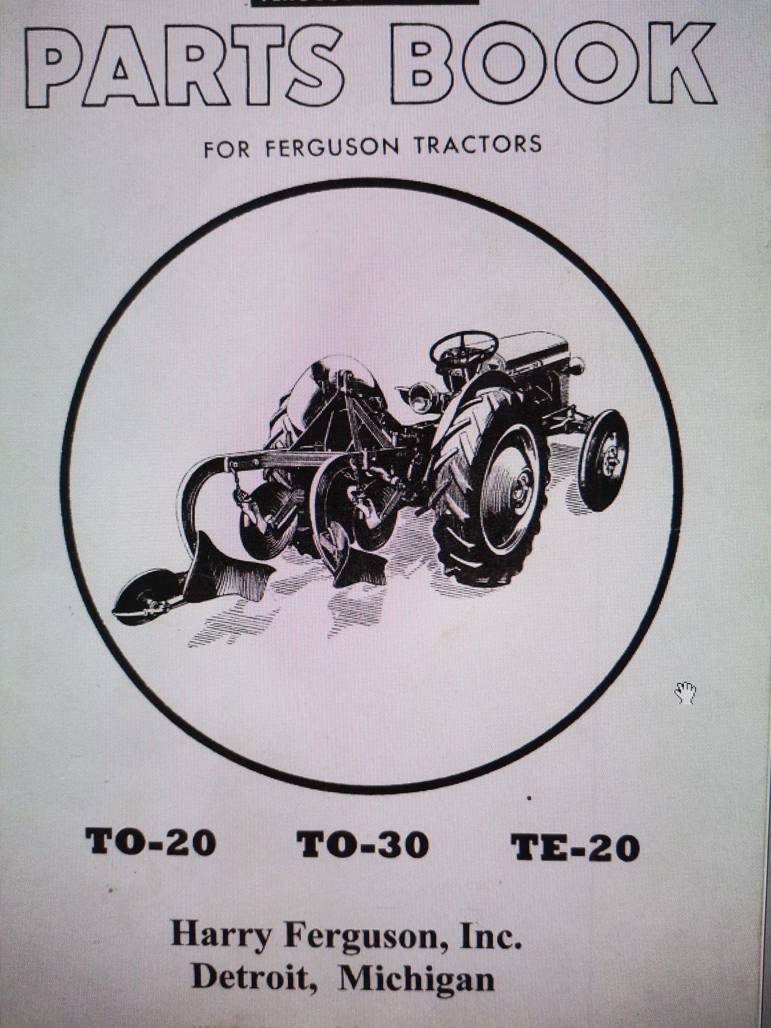 Manual reparații Massey Ferguson TO20 TO30 TE20