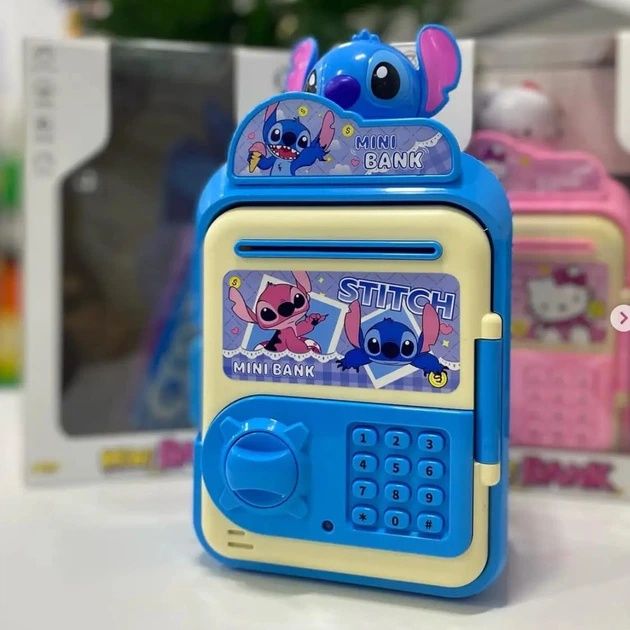 Копилка сейф электронная Stich