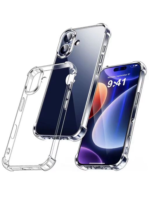 Iphone 12/13/14/15/16E/17 PRO MAX AIR PLUS Husa X Case Anti Soc Silico