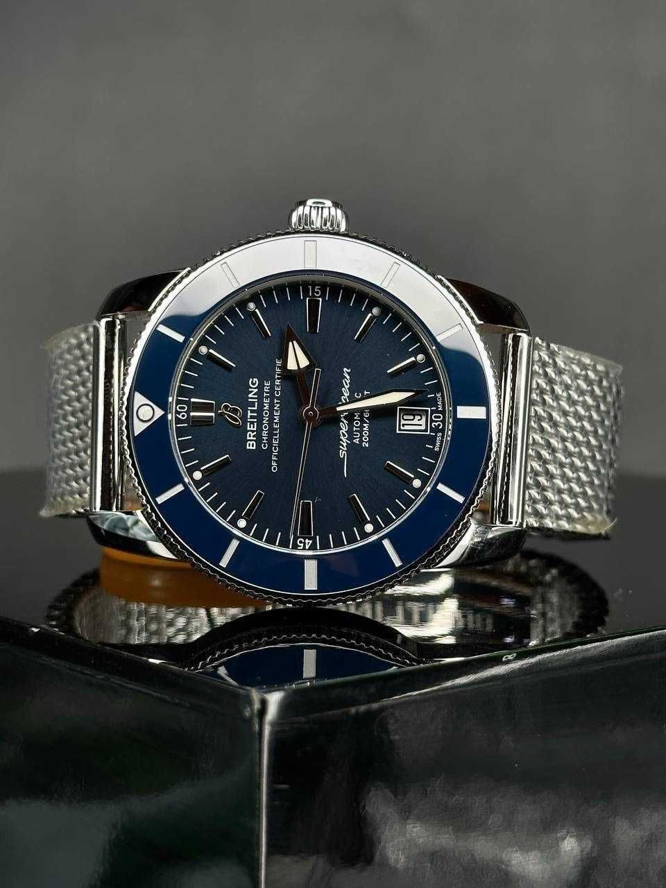 Breitling Superocean сребро