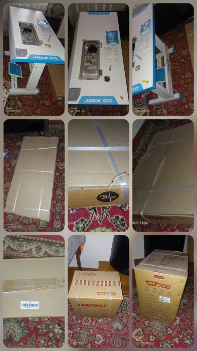 Jack F 5 tikuv mashin va Baoyu GT 700 D-4 Averlogi sotiladi. Karobka