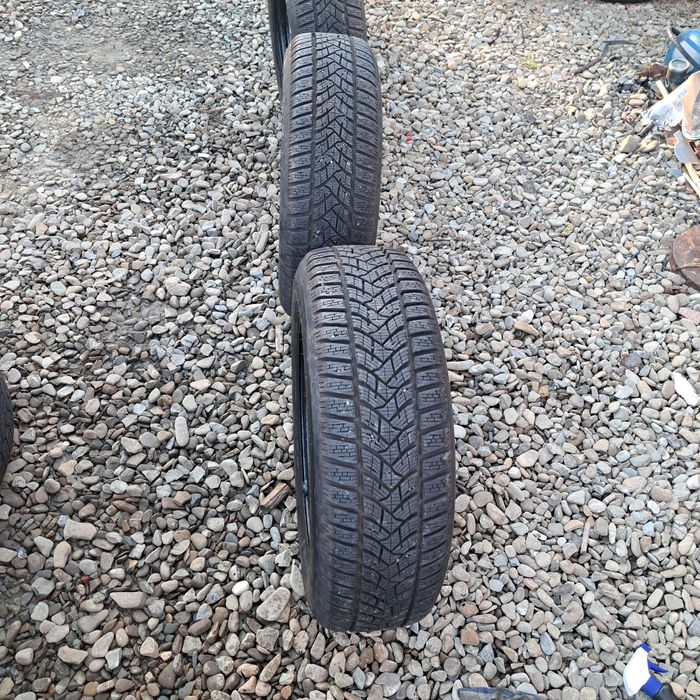 Set Roti VW 5x112/R15 Cauciucuri iarna 195/65/15 de iarna ca NOI