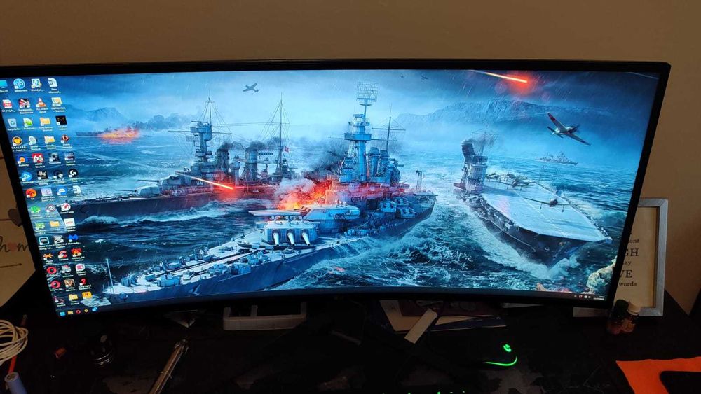 Monitor gaming curbat LG UltraGear, Nano IPS, 1ms, 21:9, de 34''
