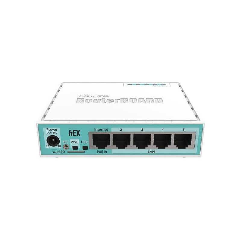 Маршрутизатор Mikrotik RB750Gr3 hEX (Router OS L4)