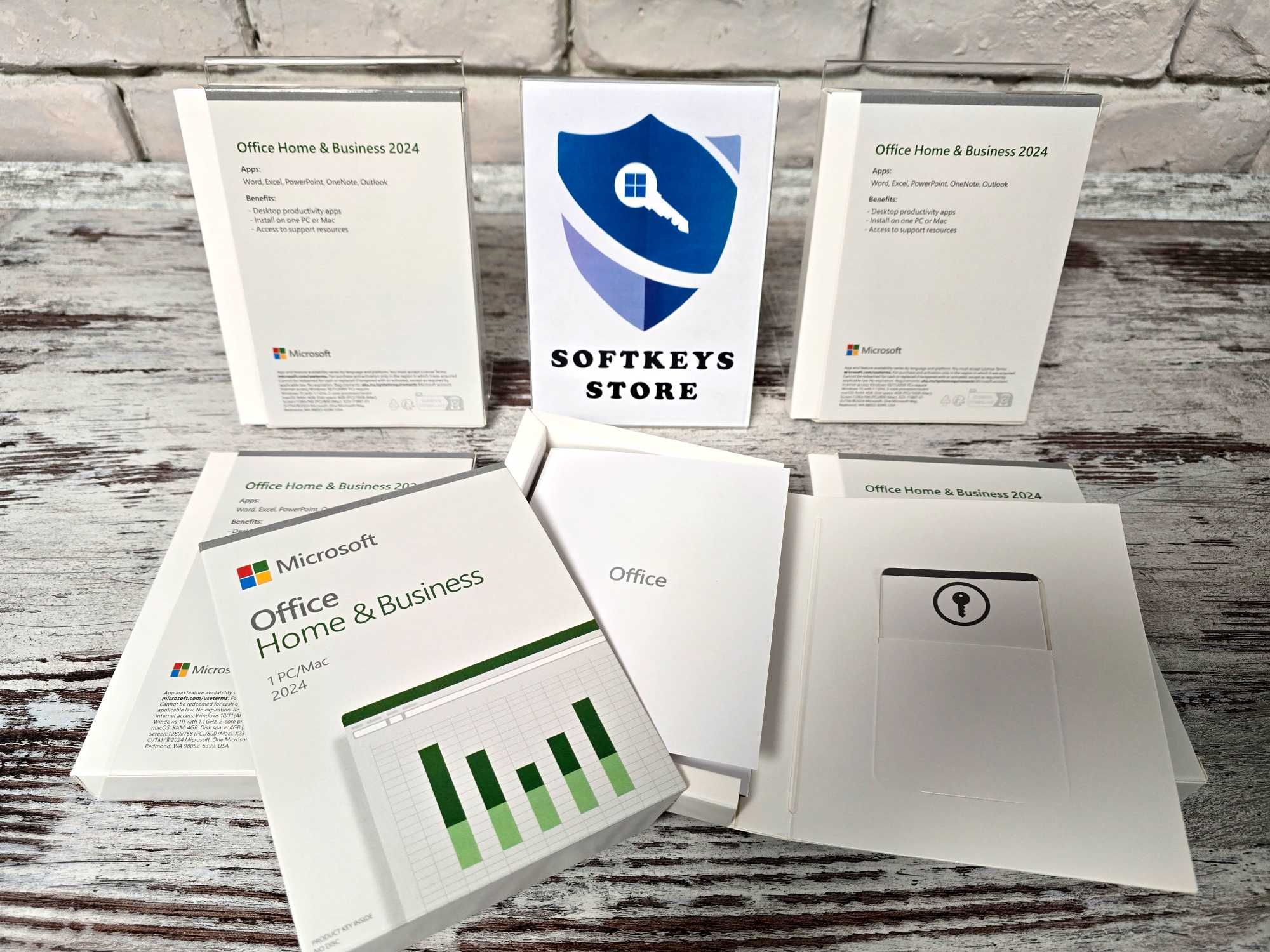 Офис-пакет Microsoft Office Home & Business 2024 Retail, Boxed