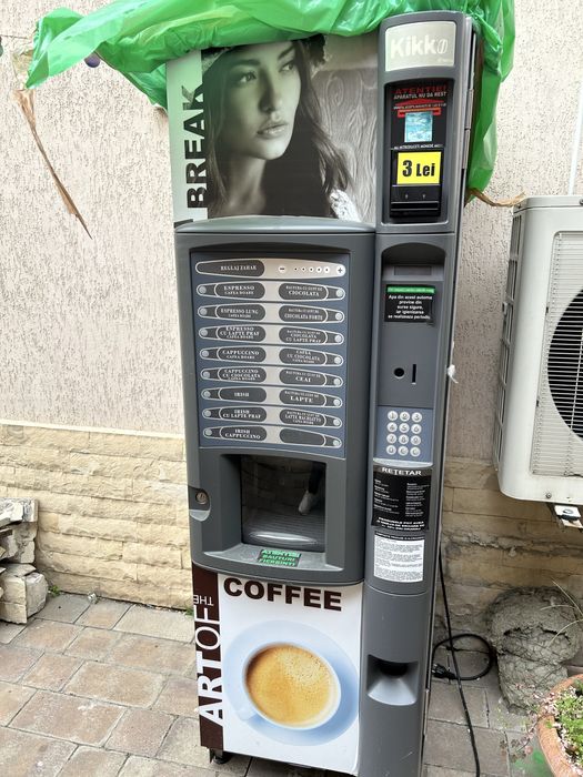 Aparat vending cafea – complet funcțional