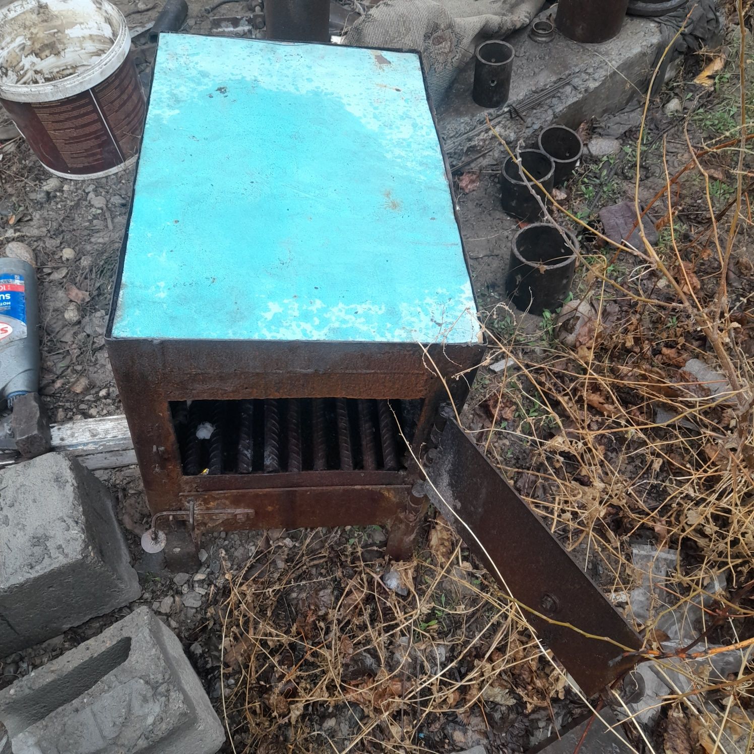 Продается печь буржуйка толстостеная