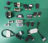 Переходники VGA DVI HDMI Lan Type-C и другие от 500 тенге