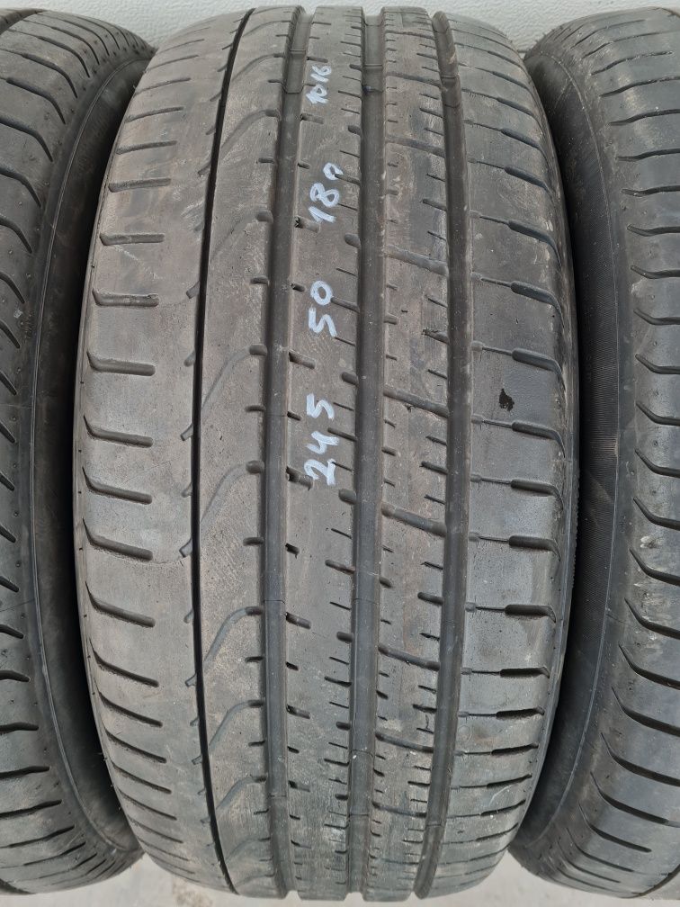 Летни гуми 4 броя PIRELLI Pzero 245 50 R18 дот 1016