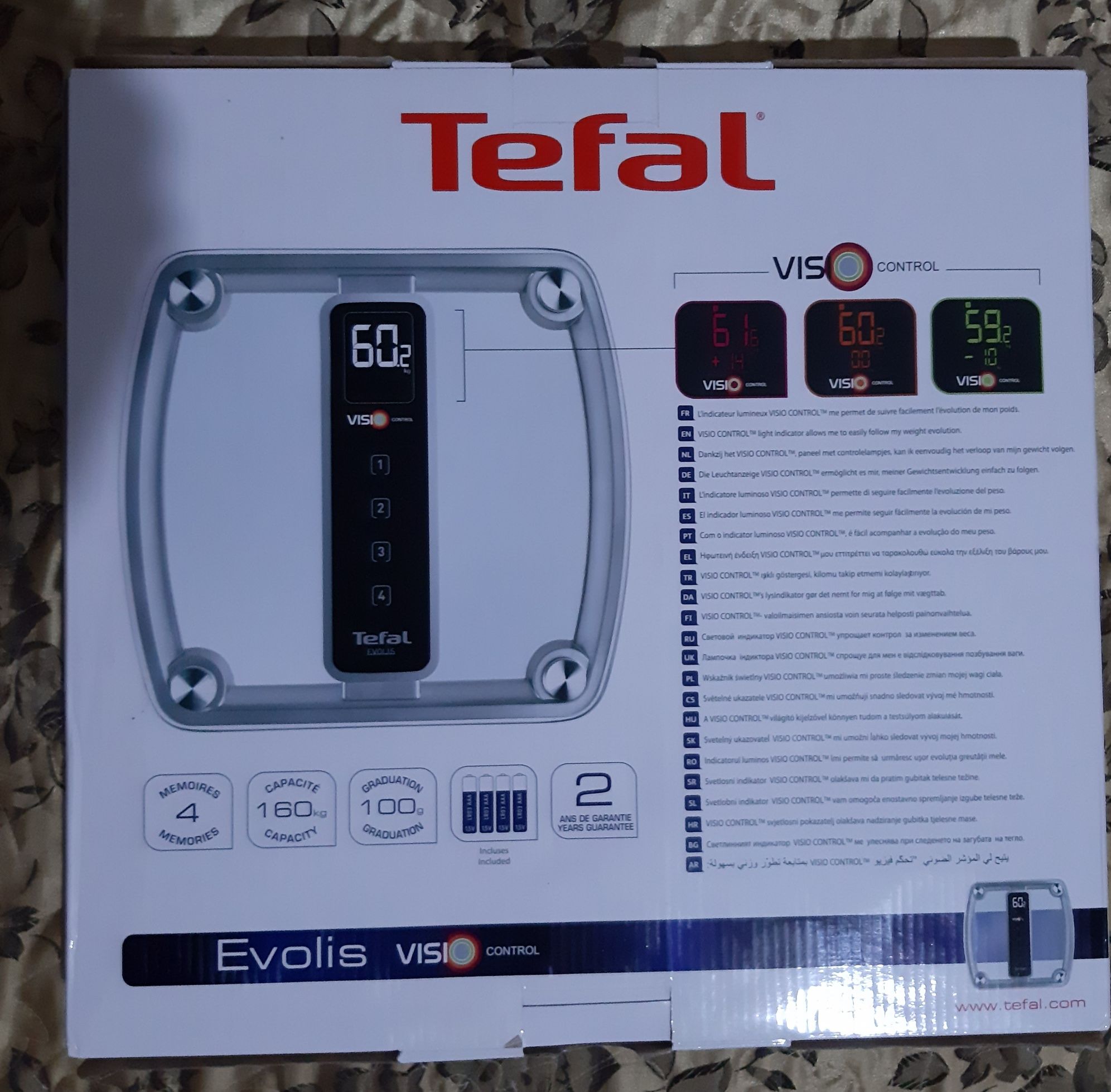 Весы напольные Tefal