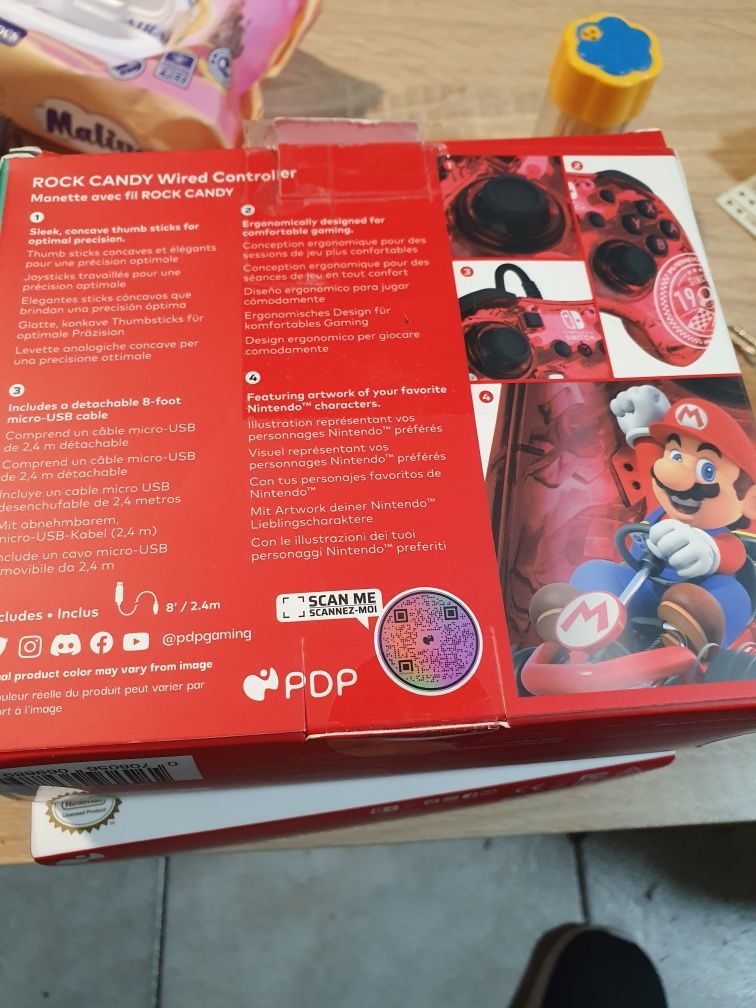 Контролер, ROCK CANDY, поликарбонат, за Nintendo Switch