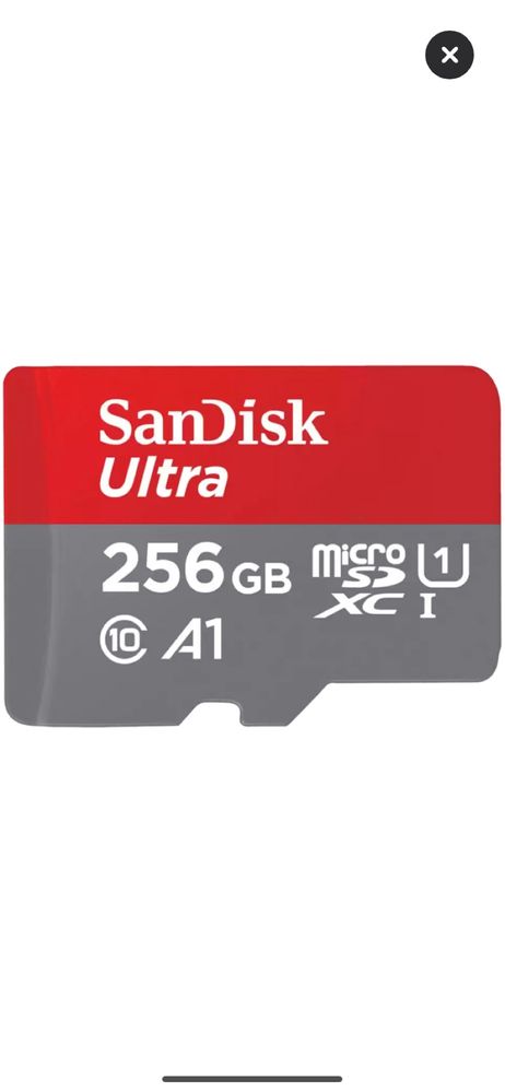 Card memorie SanDisk 256GB