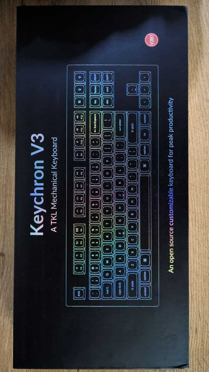 Механическая клавиатура Keychron V3 QMK Custom Mechanical Keyboard