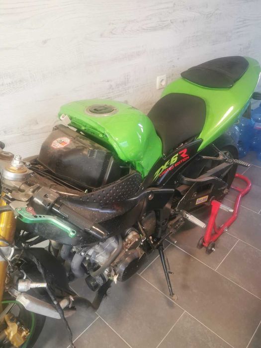Kawasaki 636 2006г катастрофирал