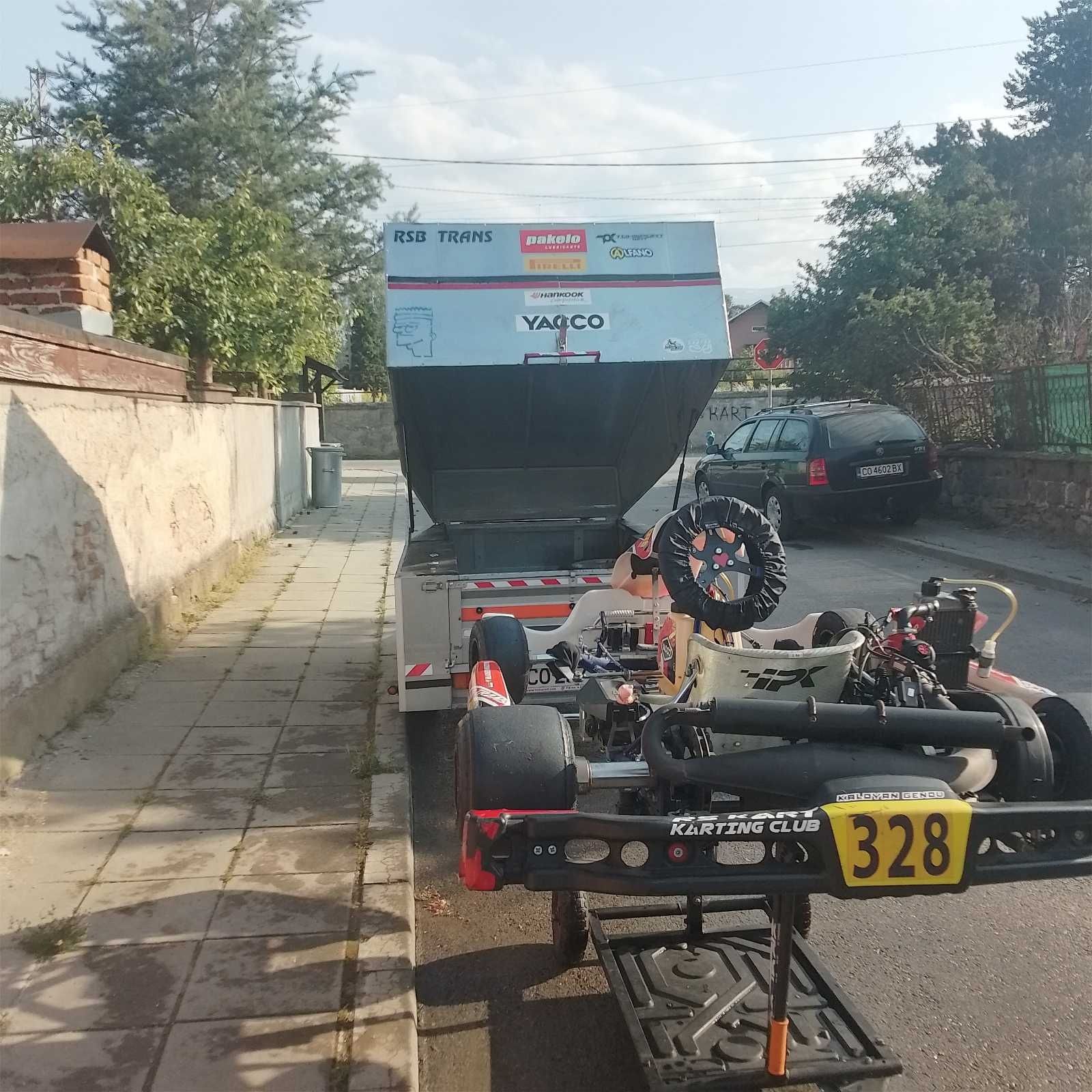 Картинг Rotax Senior+Ремарке