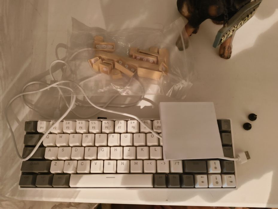 Клавиатура новая механическая синие свитчи в отличном состоянии