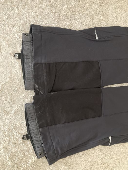 Pantaloni Vaude M-L softshell gros cu aerisiri munte