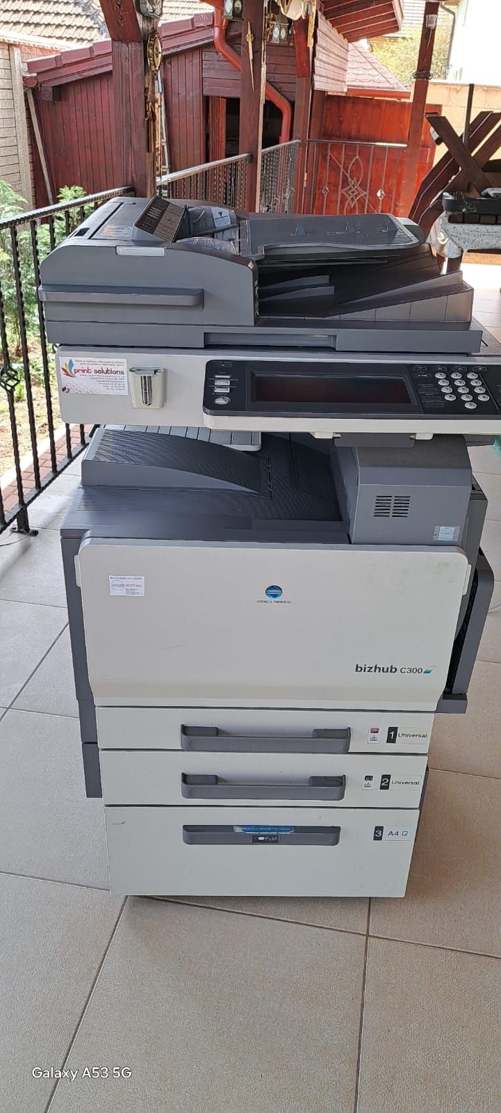 Imprimanta Scaner Multifunctionala Konica Minolta bizhub 300