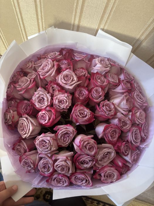 Букет от романтик 51штук свежая (есет батыр)15к