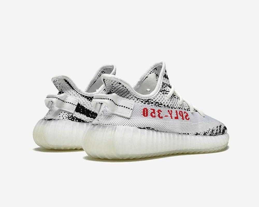 Yeezy BOOST 350 V2 White/Core Black/Red Sneakers Men