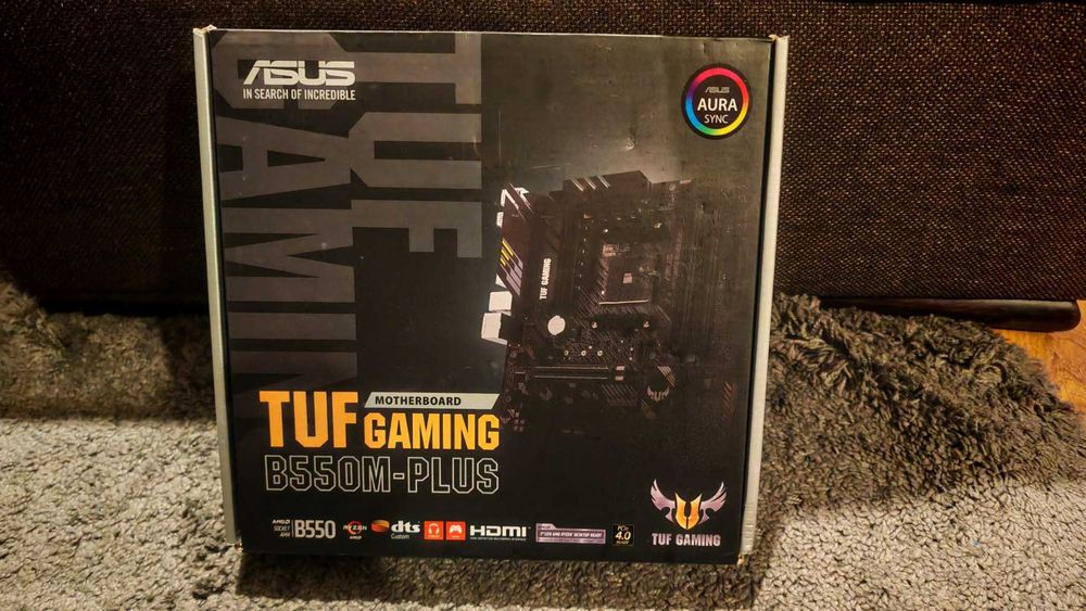 Asus TUF B550M-Plus Gaming + RYZEN 5 5600X 6-Core (4.6 GHz ) AM4
