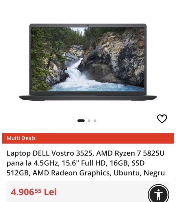 Laptop Dell Vostro 3525