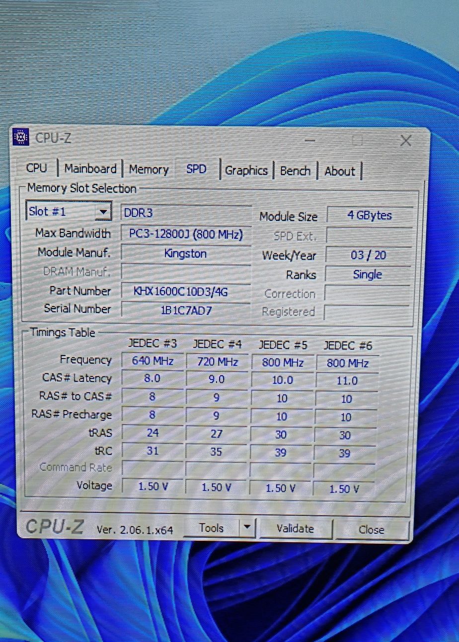 Memorie HyperX FURY Blue 4GB, DDR3, 1600MHz, CL10, 1.5V