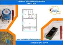 Cadastru si Intabulare apartamente/garsoniere - Bucuresti SECTORUL 4