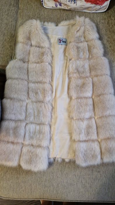 Vesta blană artificiala mas. L