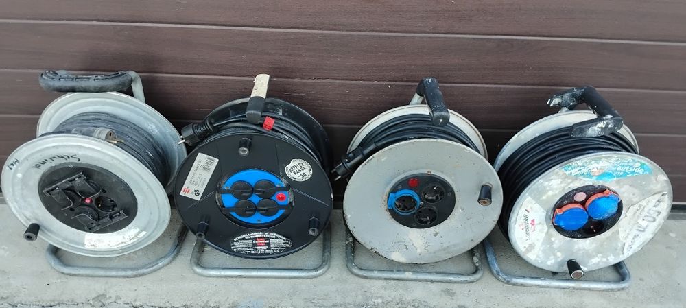 Cablu role prelungitor trifazat profesional 380V 5 15 25 50 ml cupru