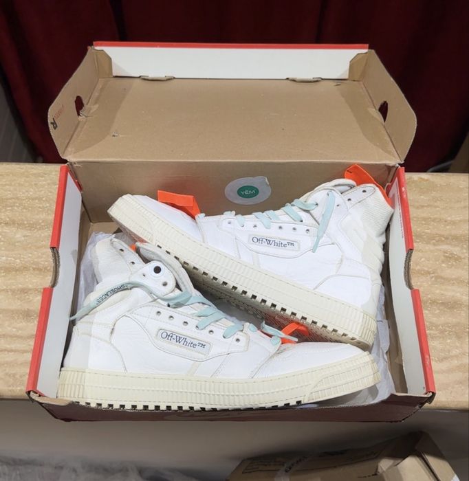 Off White Court 3.0 White Originali 42