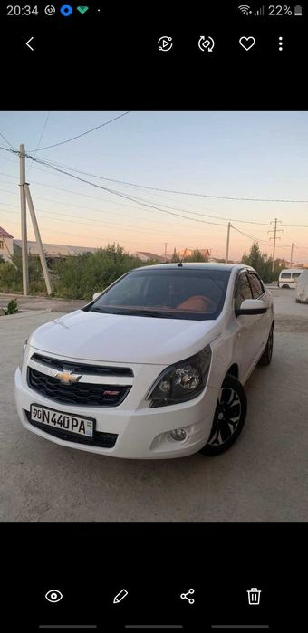 Cobalt 2024 йил 25 км ок рангда