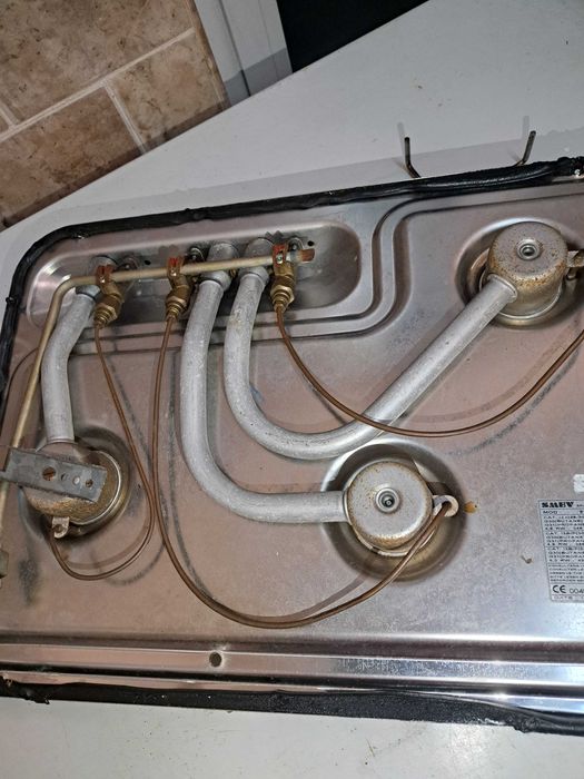 Газов котлон и мивка каравана кемпер