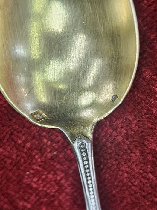 Френски Сребърни лъжички M. Martin.