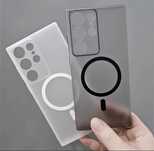 Samsung S25/S25 PLUS/S25 ULTRA Husa PC Magsafe Ultra Slim Mata Folie