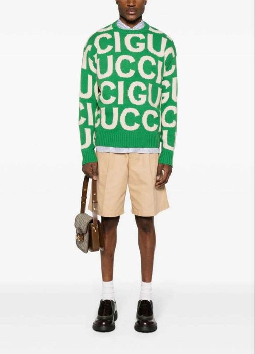Мъжки Пуловер Плетифо GUCCI