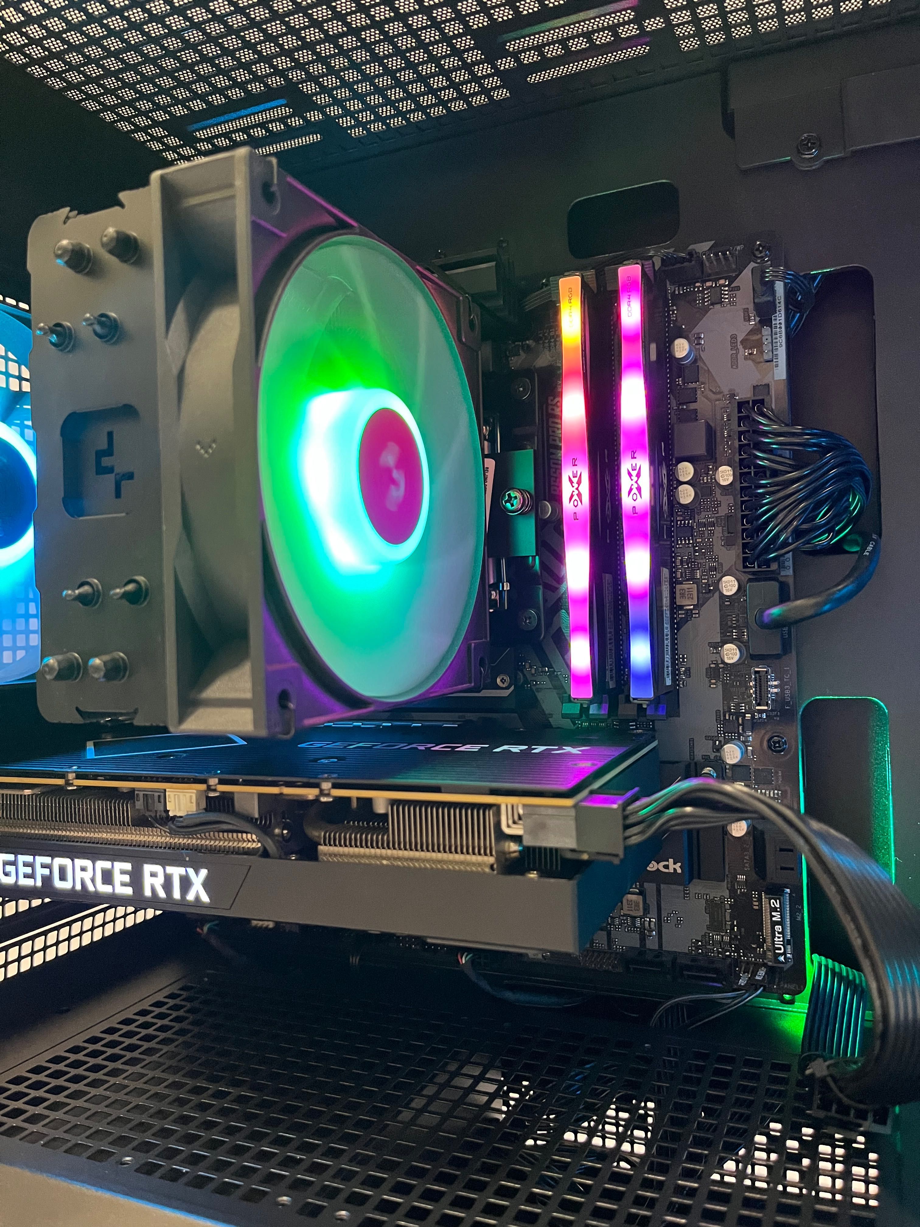 Геймърски компютър Intel Core i5 12400, RTX 3060 Ti 8GB, 16GB ram