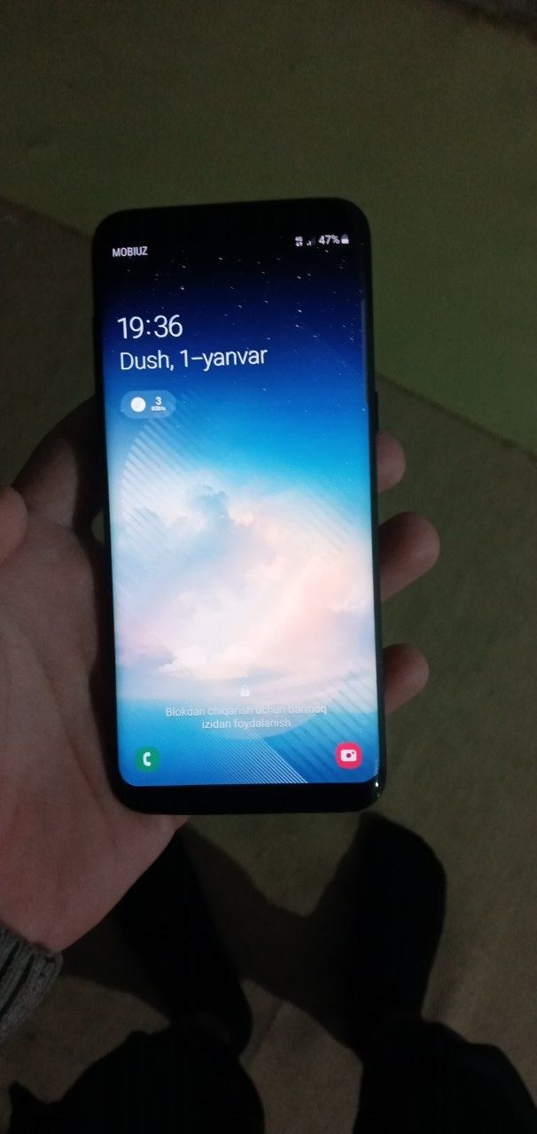 Samsung s8 tel narmalni ishlatilgan