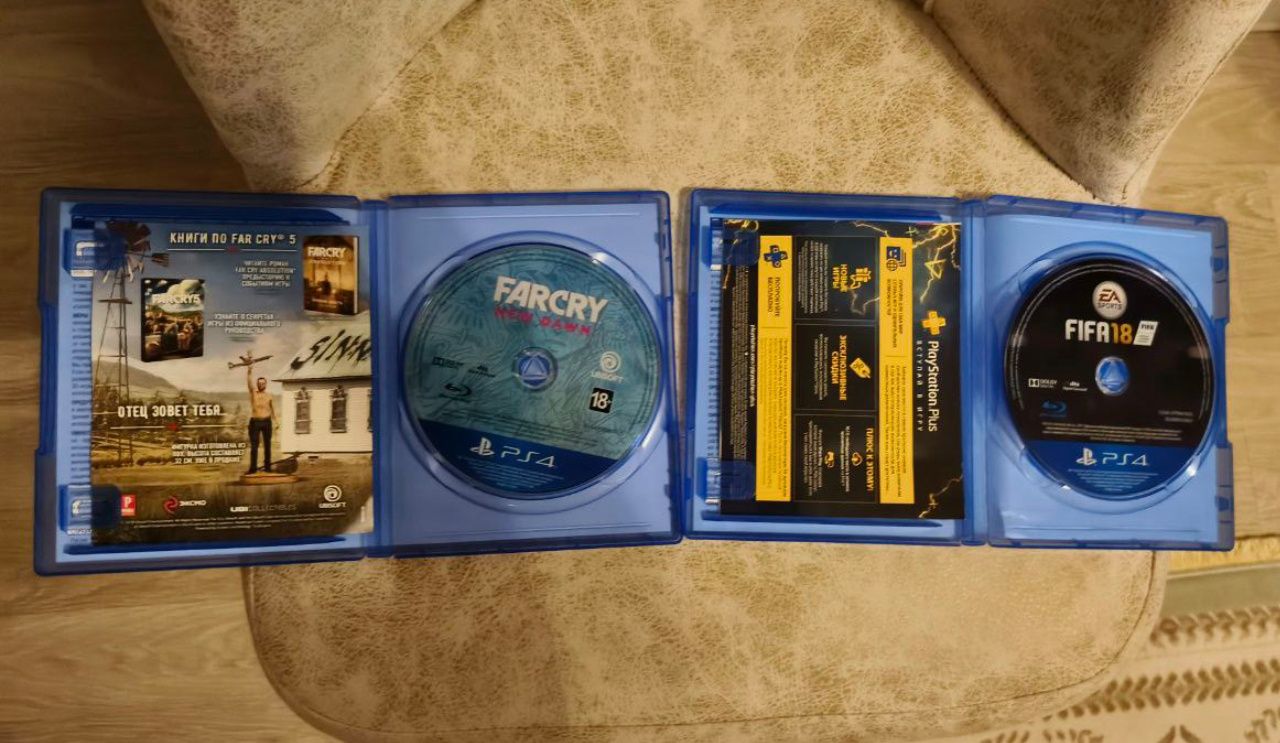 Fifa 18, Farcry New Down  New ps4-ps5
